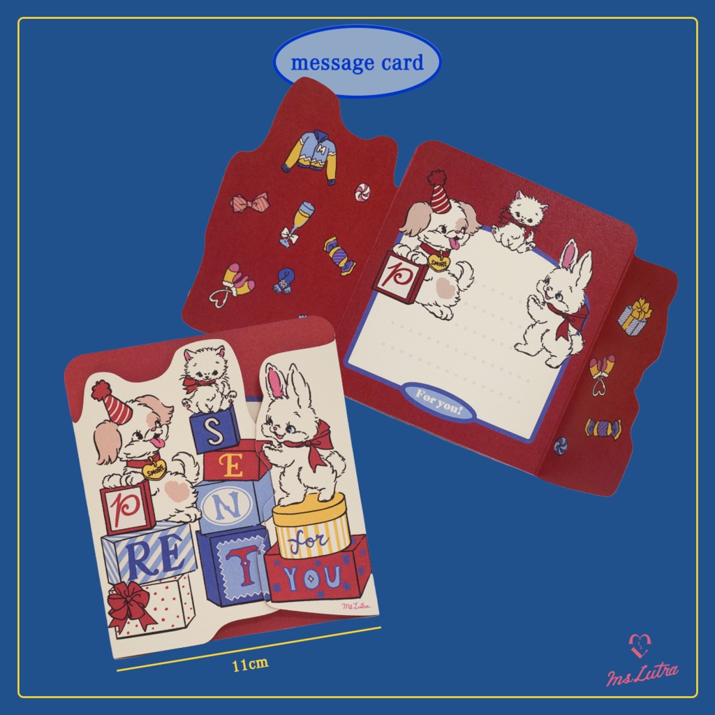 カード_present animals