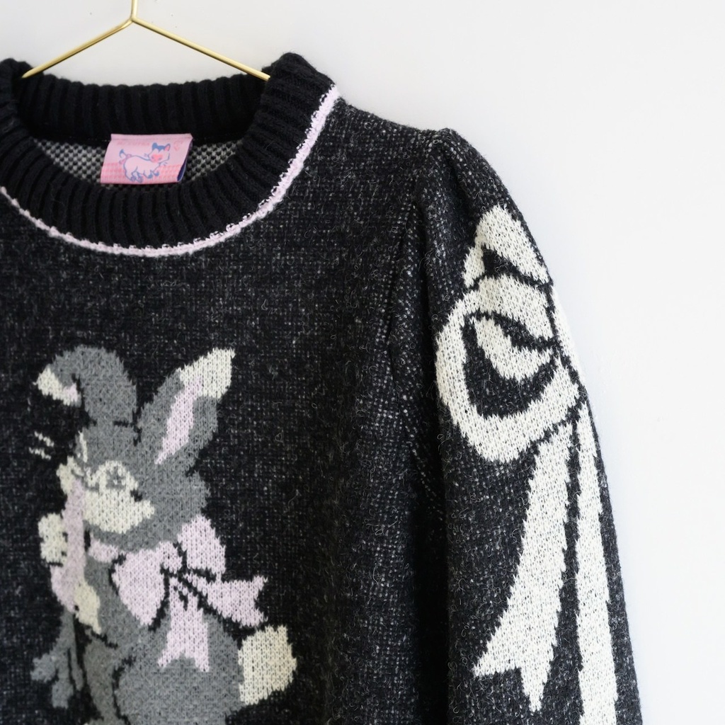 Ms LUTRA パフスリーブニット (2種)