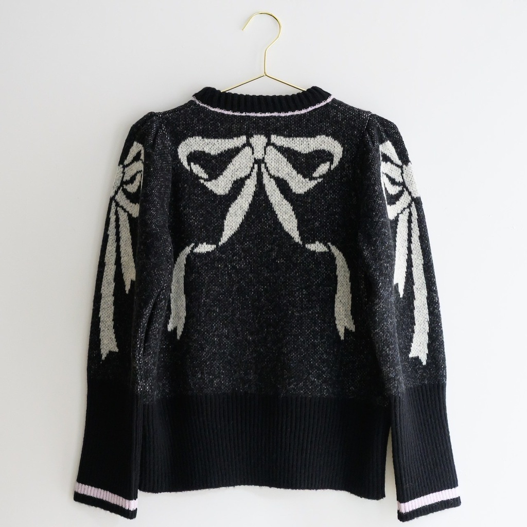 Ms LUTRA パフスリーブニット (2種)