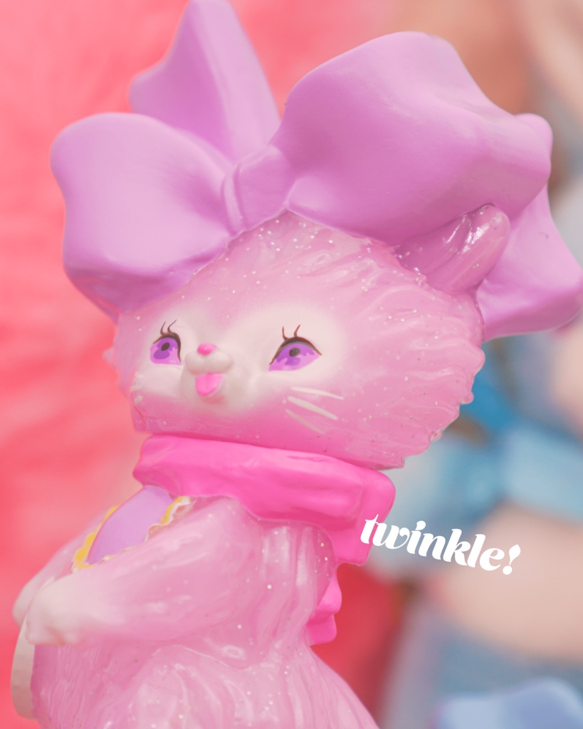 ソフビBABKat_Sugar Sweet Pea(Purple)