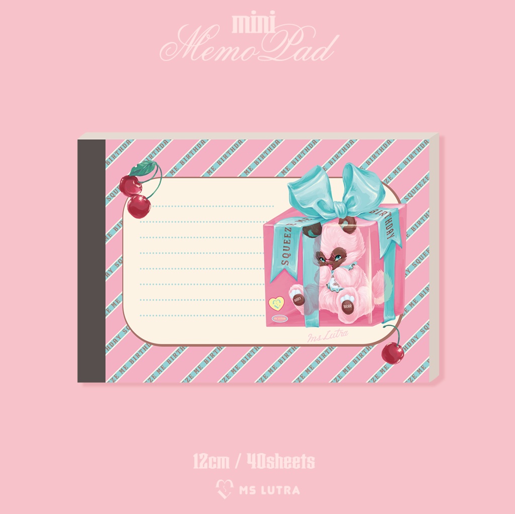 メモ帳_gift bear