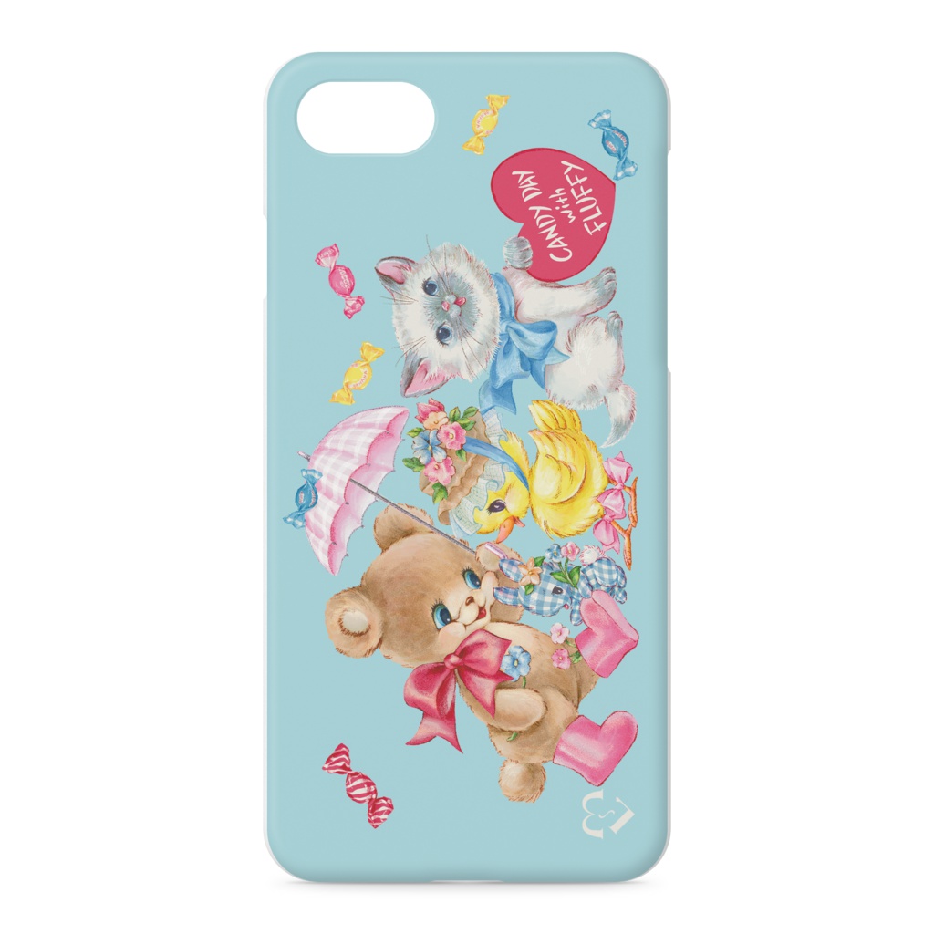 CANDY DAY with FLUFFY iPhone7ケース