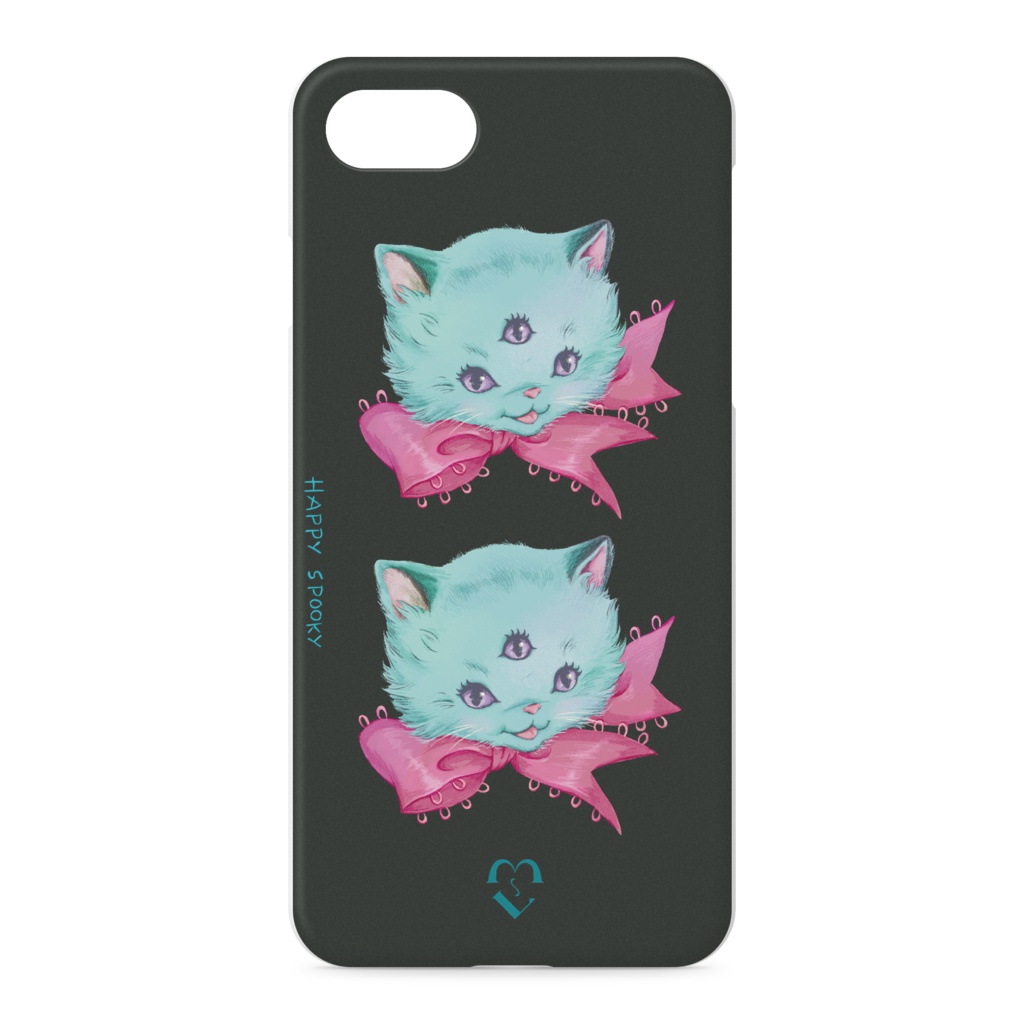 HAPPY SPOOKY CAT iPhone7ケース