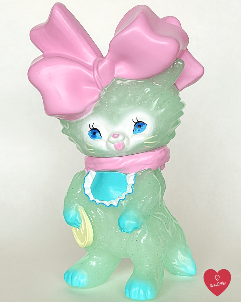 ソフビ BABKat_Misty Mint「cherry」「peach」