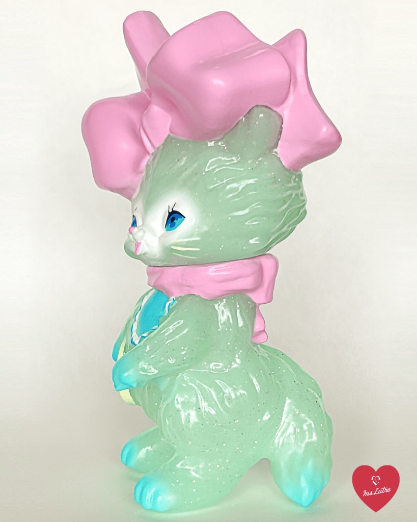 ソフビ BABKat_Misty Mint「cherry」「peach」