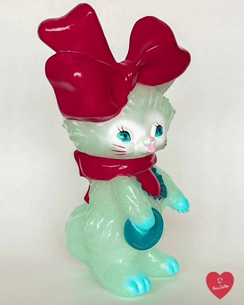 ソフビ BABKat_Misty Mint「cherry」「peach」