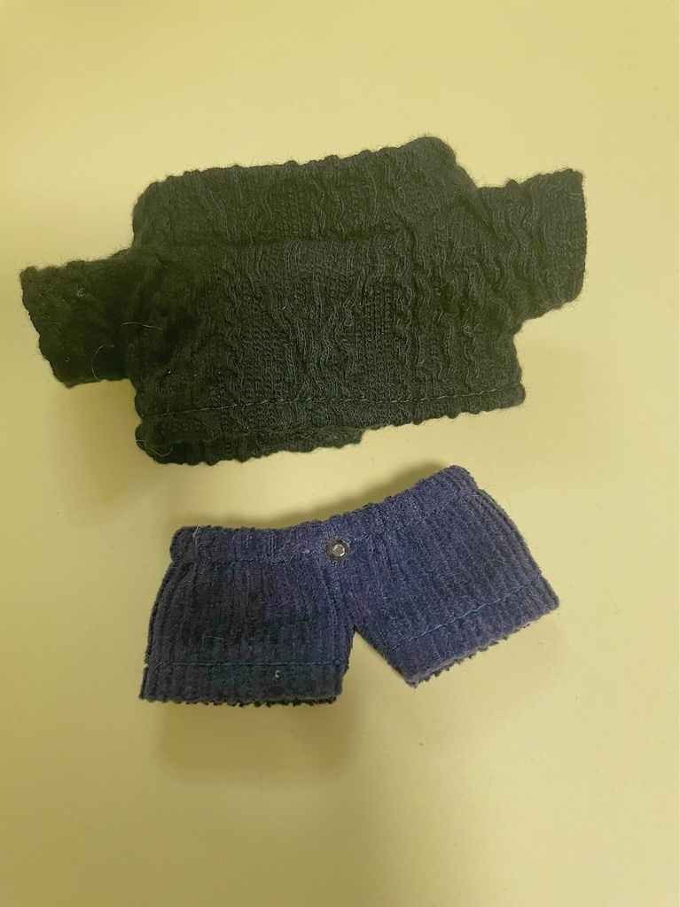 パンツとタートルネックインナーセット