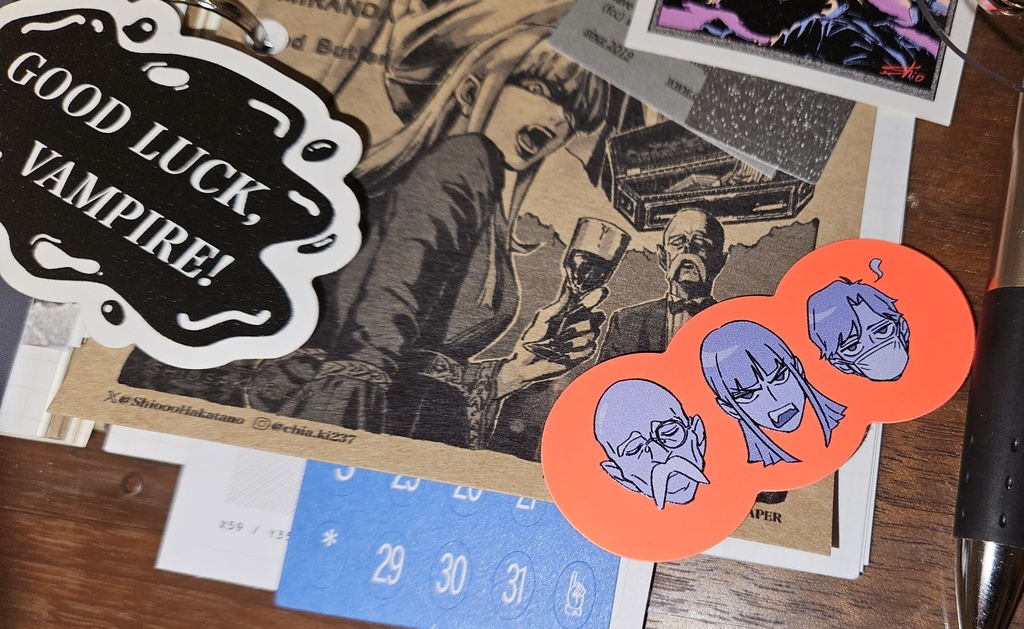 Good Luck, Vampire!ステッカー