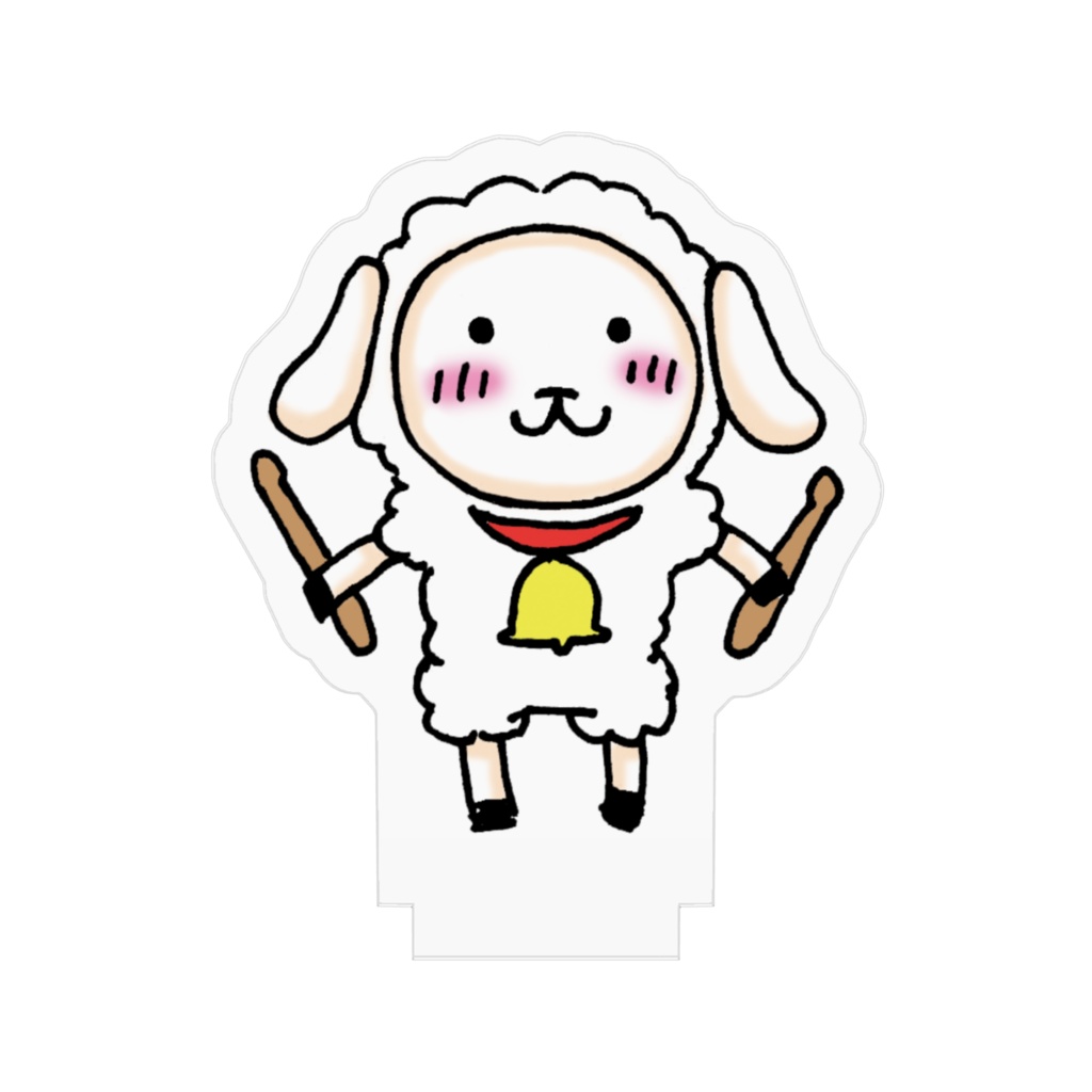 【ラビ】アクリルスタンド50×50mm