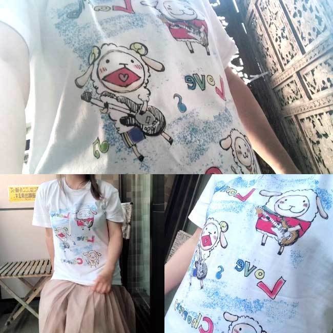 【LLC_Tシャツ2020夏】Lamb Love Choppers(白)