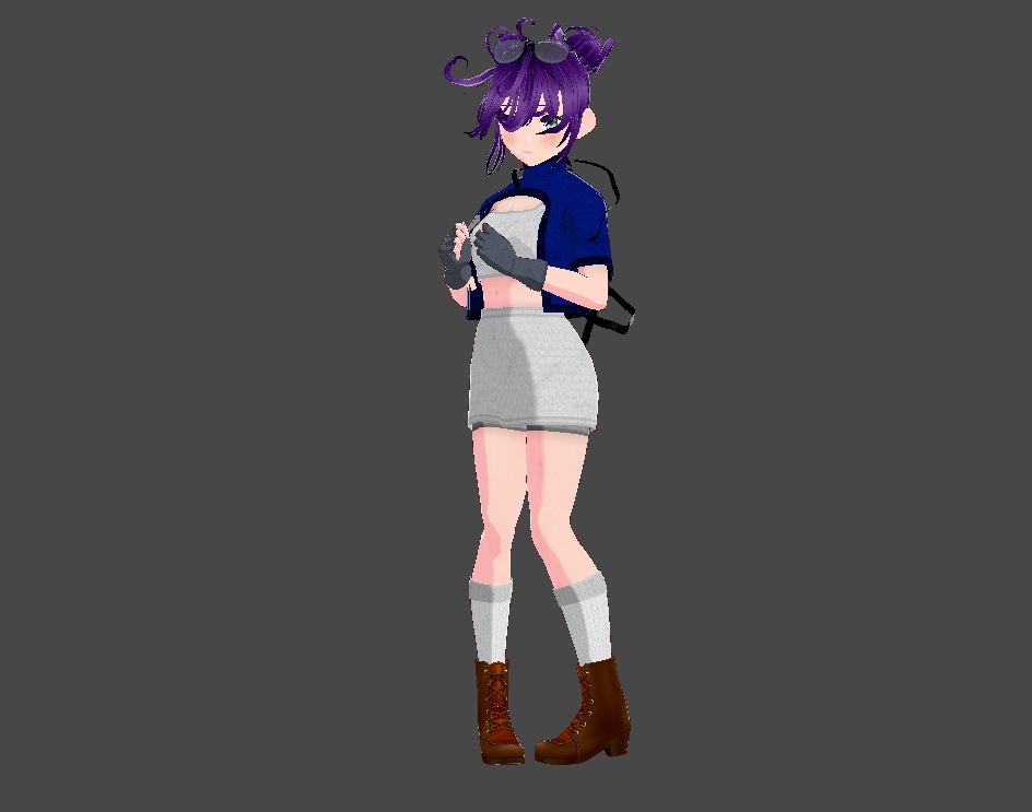 Alien VTuber VRoid Model Free to Use | Made by HamikaVeyhna