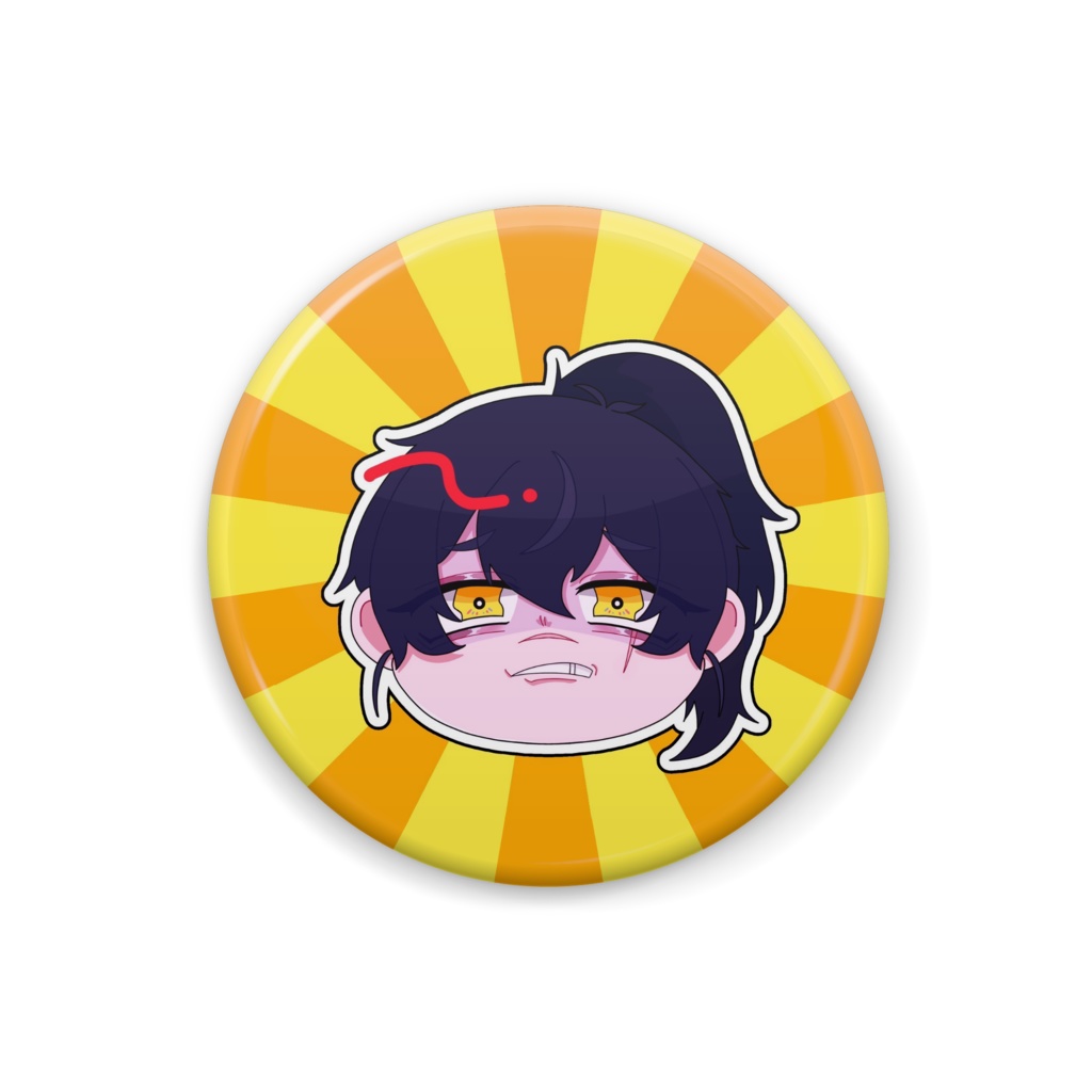 ひねくれさまちゃんバッジ