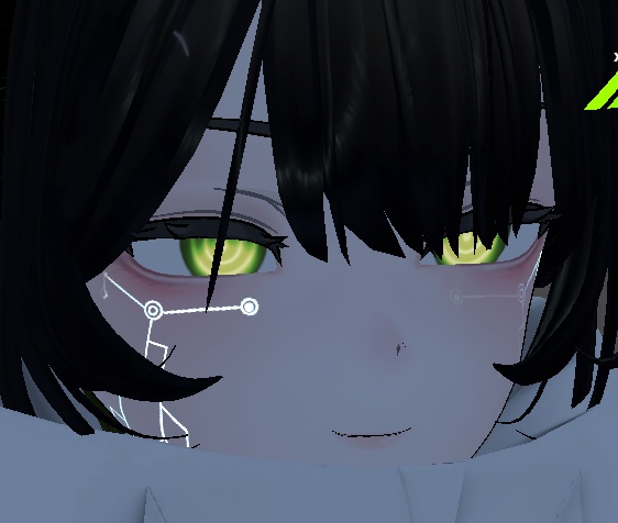 GRUS CYBERPUNK FACE TATTOO MASK FOR GRUS