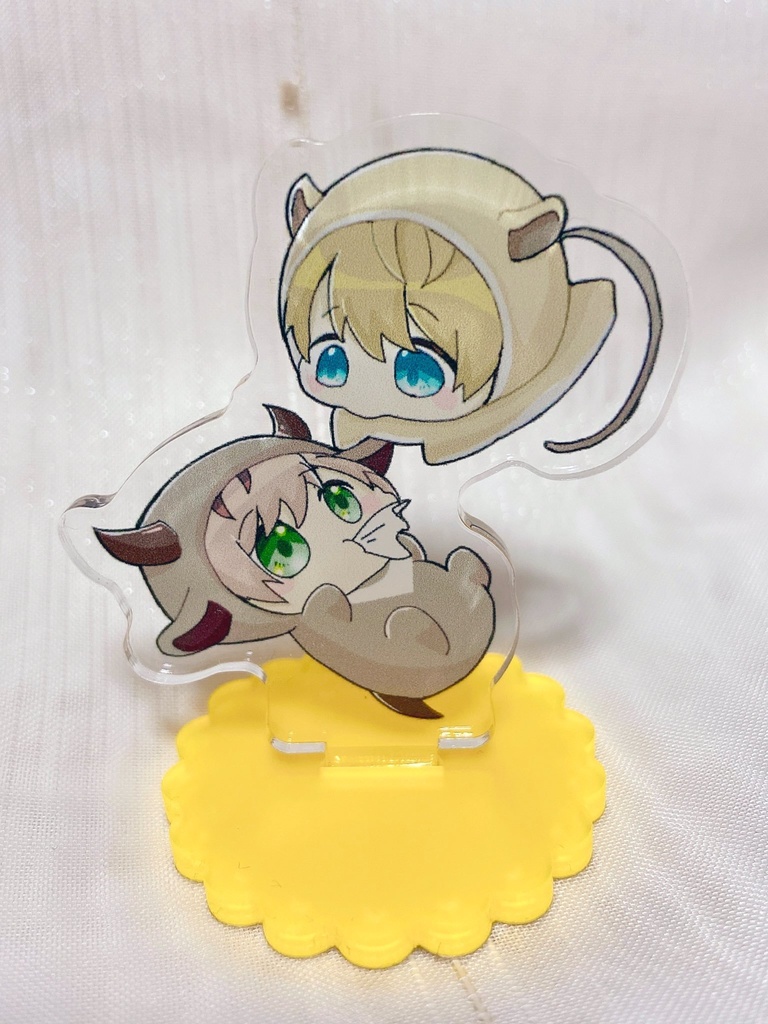 綴水アクリルスタンド