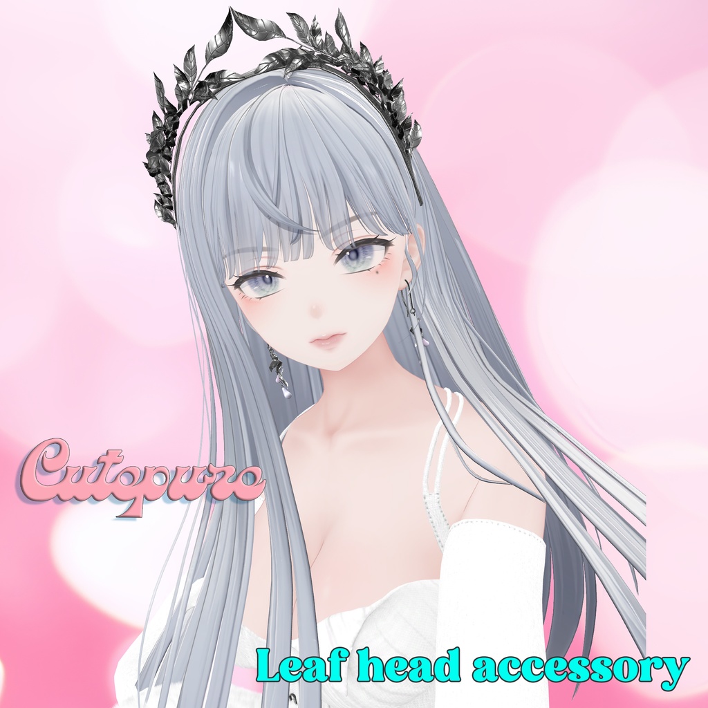 【リーフのカチューシャ アクセサリー】Leaf head accessory