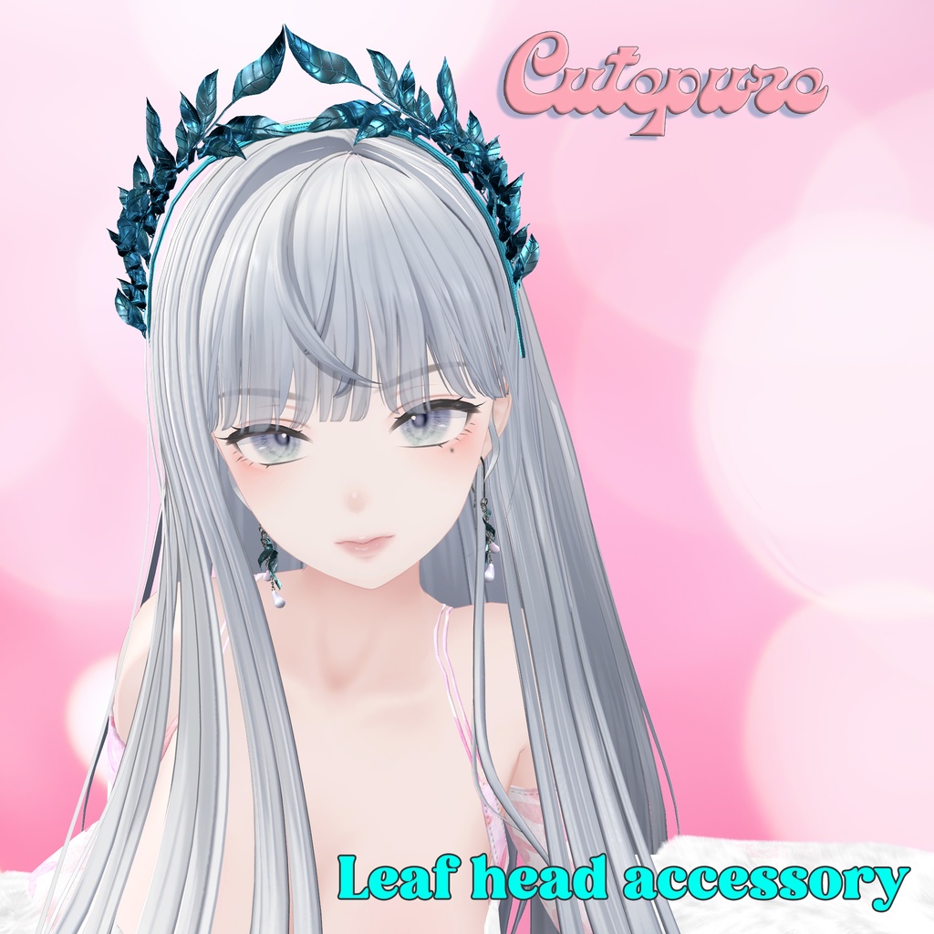 【リーフのカチューシャ アクセサリー】Leaf head accessory