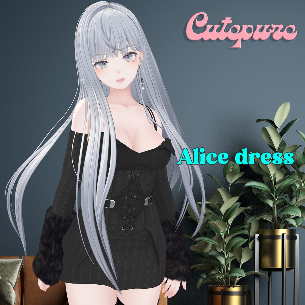 Alice dress アリス ドレス 7アバター対応!