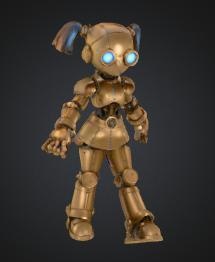 【３Dキャラクター】ブラスイオラ式自動人形L型「Loco」