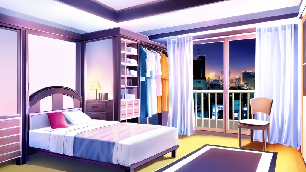 【Vtuber向け】可愛い部屋003(Cute Room003/可爱的房间003)