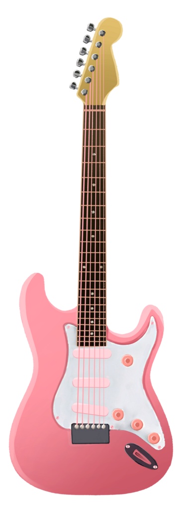 ピンク色のギター(Pink Guitar/粉色吉他)