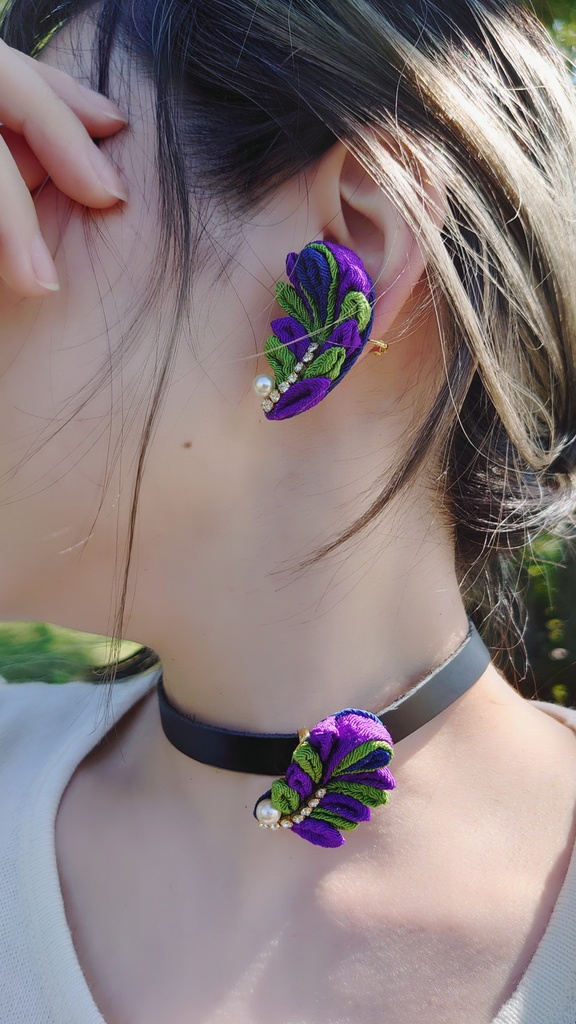 MAYURA帯留め(&チョーカー)