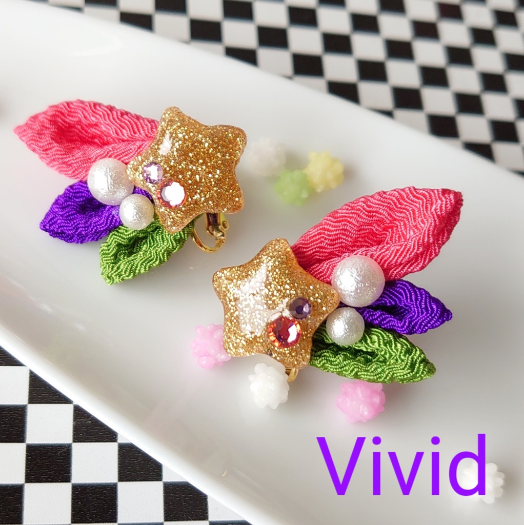 つまみ☆彡イヤリング