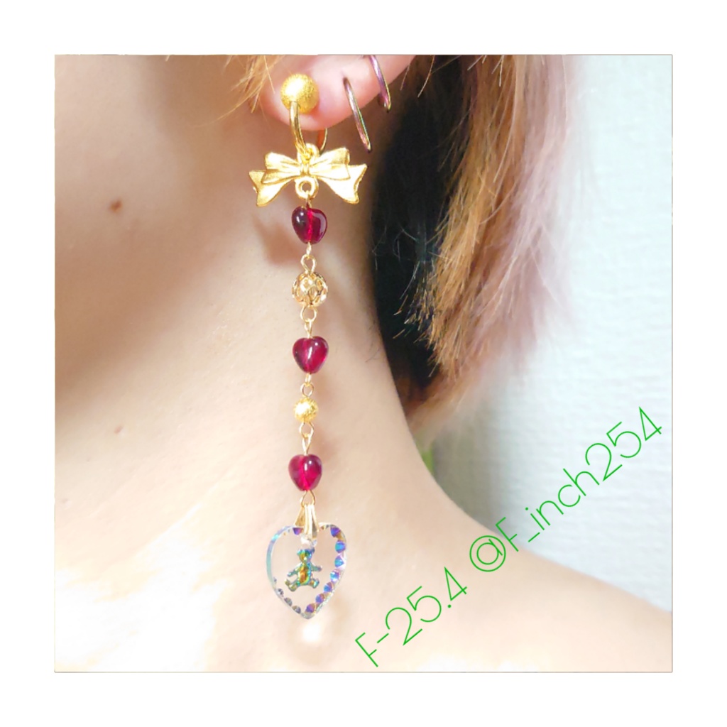 秘密の鍵イヤリング ♥️Secret My Teddy