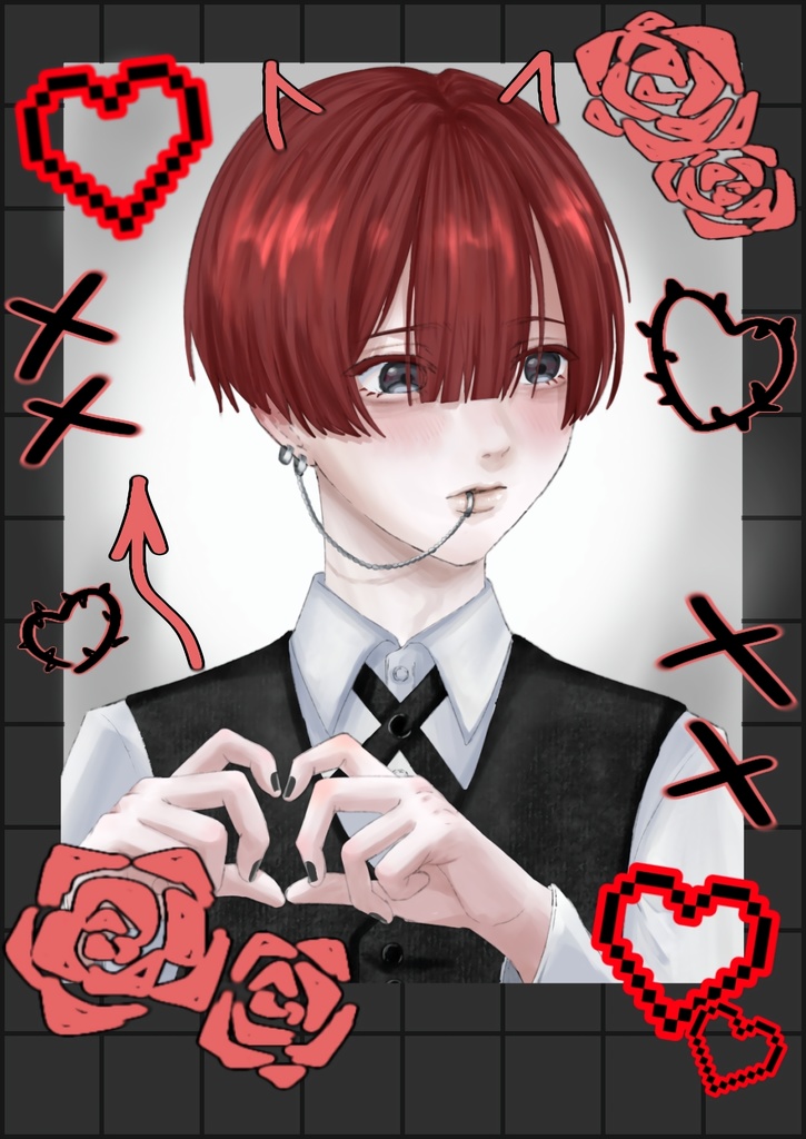 ❤️ チェキ風カード