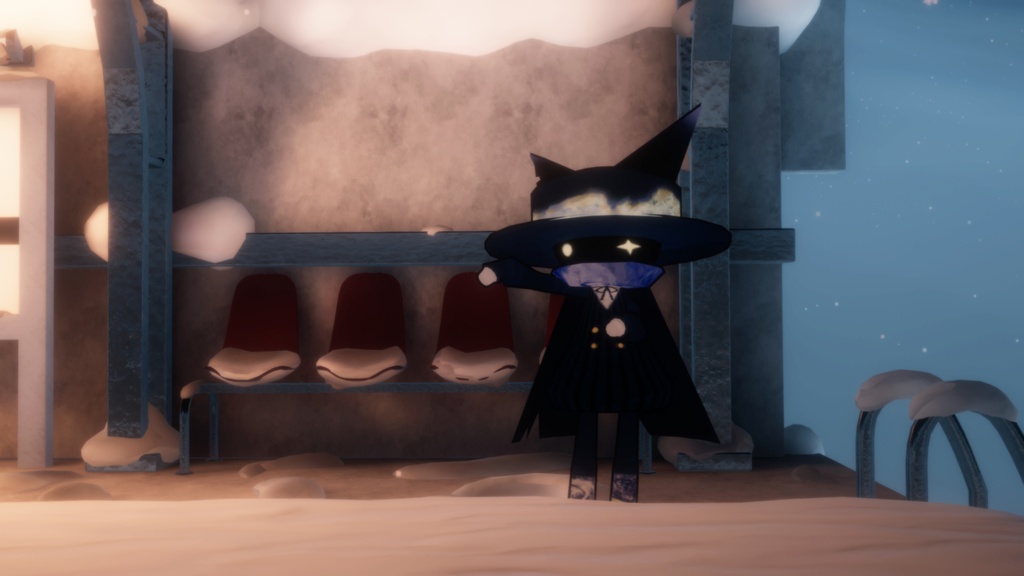 【無料】Starry night cat