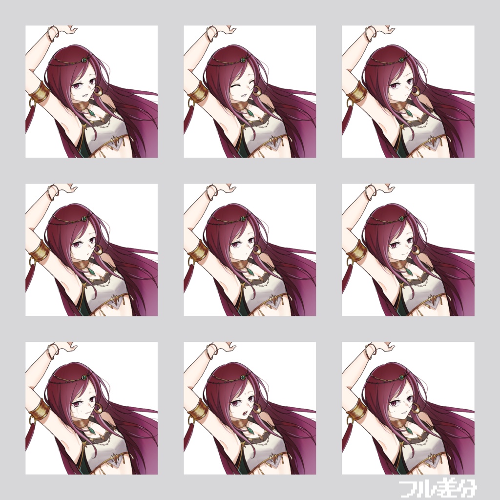 【無料/有料】立ち絵 踊り子