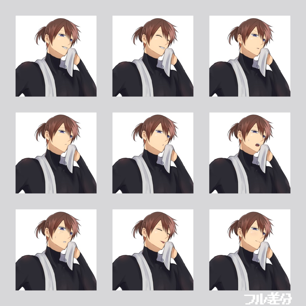 【無料/有料】立ち絵 スーツアクター