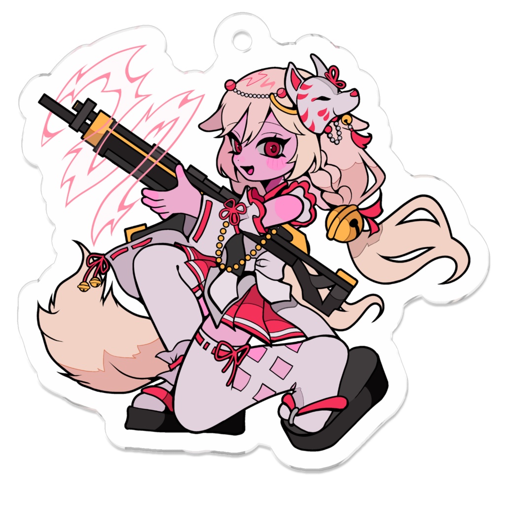 東雲のかっこいいアクリルキーホルダー