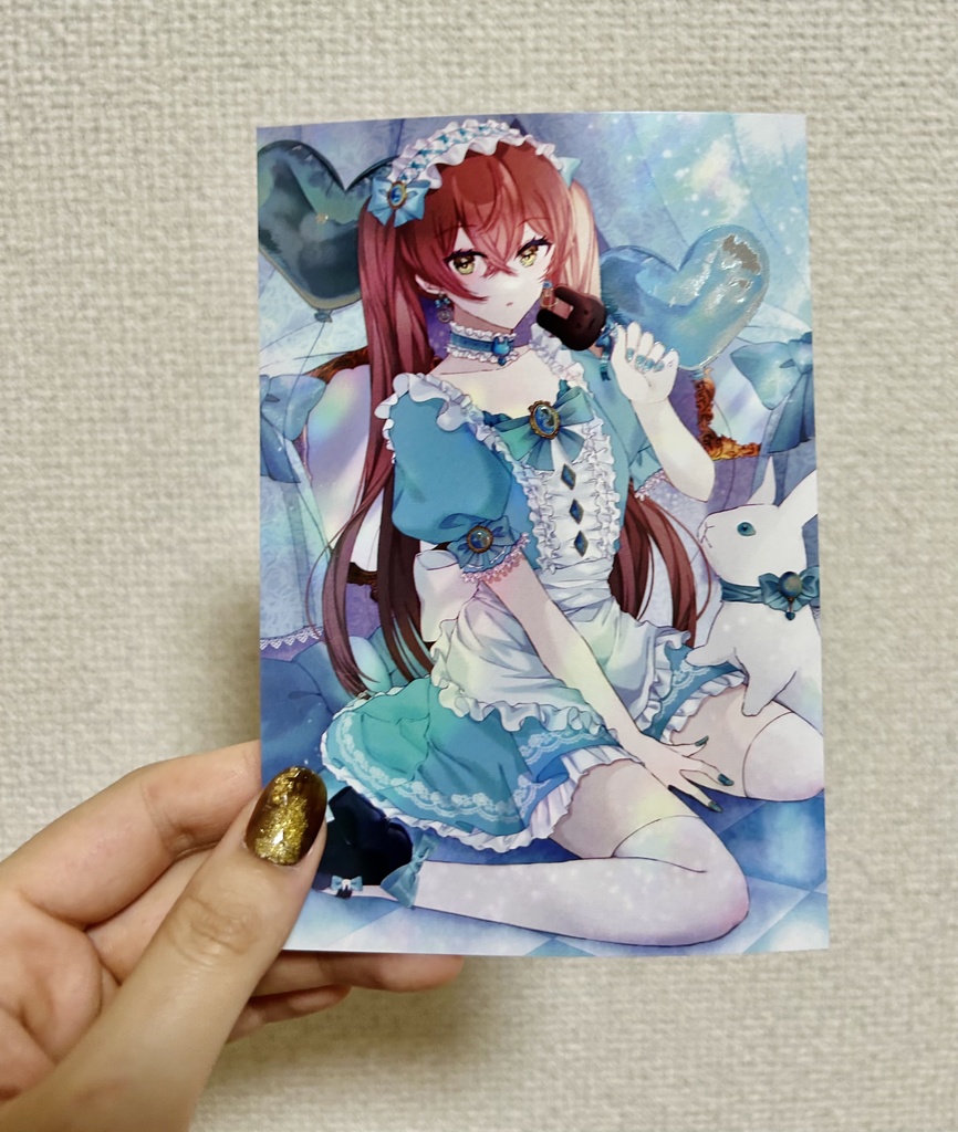 箔押しポストカード