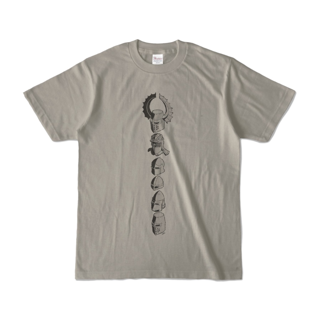 「いろんなよろい」のTシャツ