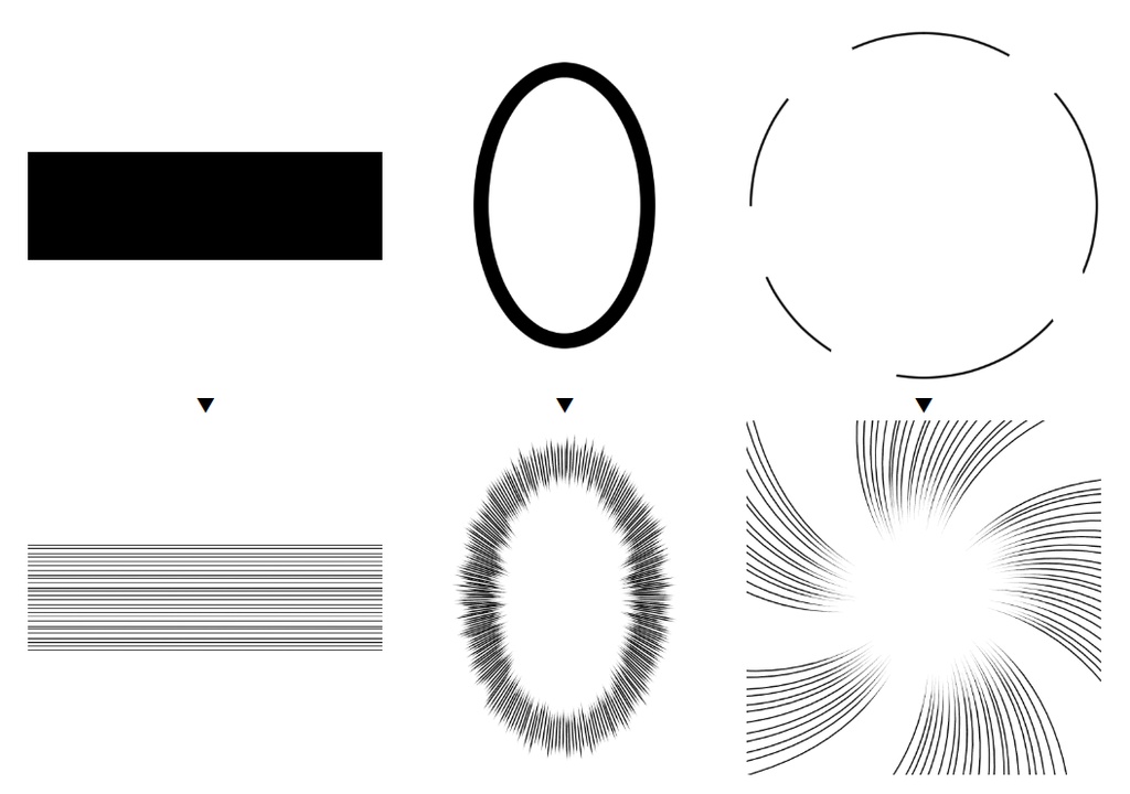 漫画効果プラグイン for Krita (Windows / macOS)