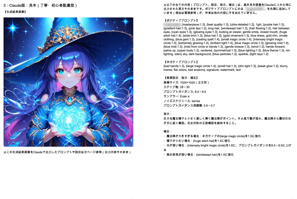 画像再現プロンプト生成フレームワーク 【NovelAIメイン】