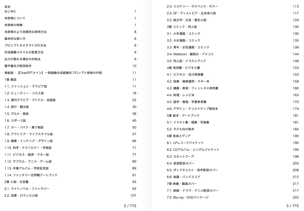 総合版:【ChatGPTメイン】一発画像生成超複合プロンプト辞典