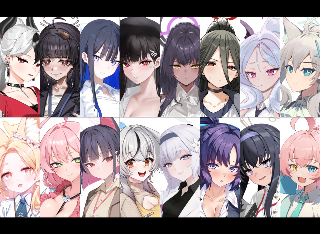 【2025年8月発送分】《Great Teacher Kivotos》ブルーアーカイブアクリルスタンド 全16種類