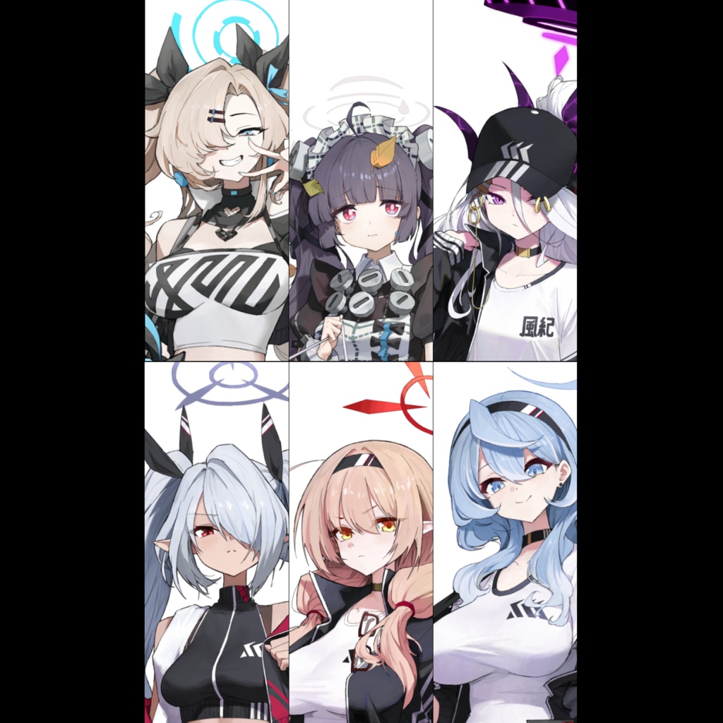 【2025年8月発送分】【1_5】《ゼンゼロアーカイブとジャージシリーズ》ブルーアーカイブアクリルスタンド 全6種類
