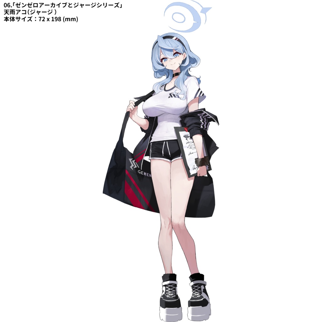 【2025年8月発送分】【1_5】《ゼンゼロアーカイブとジャージシリーズ》ブルーアーカイブアクリルスタンド 全6種類