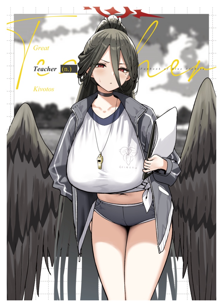 【予約販売】【SKY】《Great Teacher Kivotos》ブルアカ同人カードスリーブ