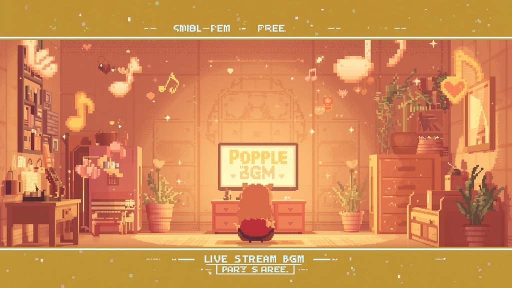 【6曲セット】配信用ピコピコBGM Vol.07「Gold×Rose」