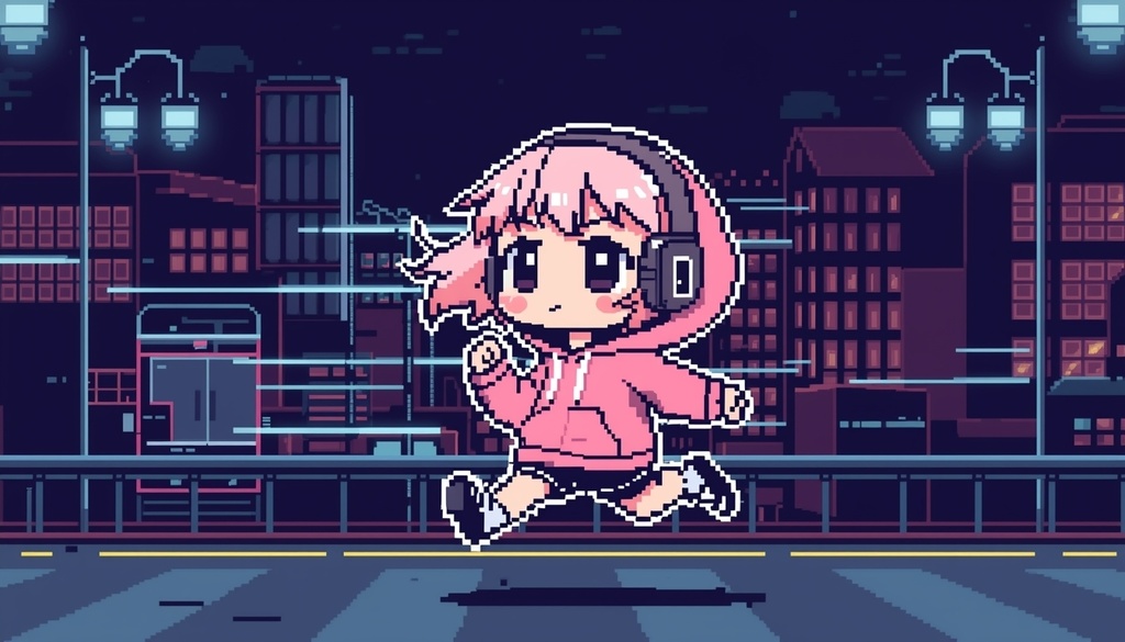 【個人配信者向け】雑談を邪魔しないポピポピ電子音BGM Vol.40「ヨルラン」