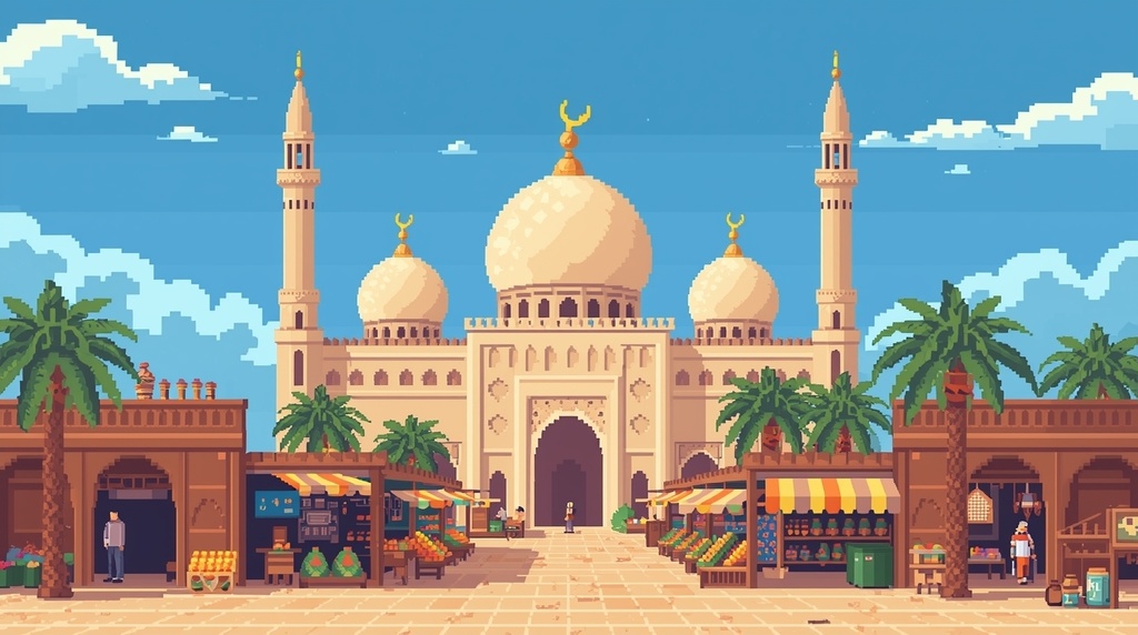 【個人配信者向け】雑談を邪魔しないポピポピ電子音BGM Vol.49「アラビアン」