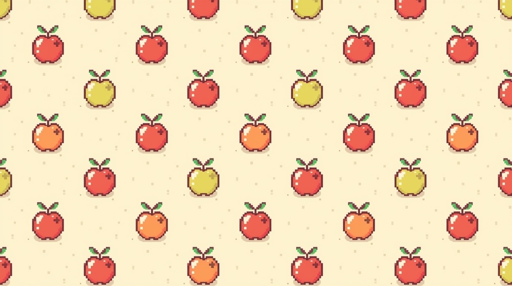 【個人配信者向け】雑談を邪魔しないポピポピ電子音BGM Vol.51「りんご」