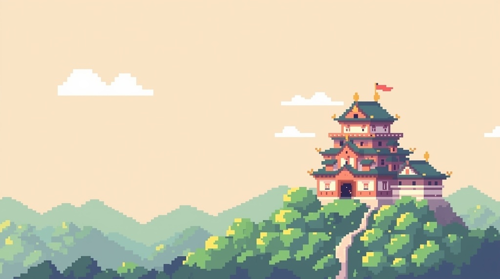 【個人配信者向け】雑談を邪魔しないポピポピ電子音BGM Vol.55「お昼のお城」