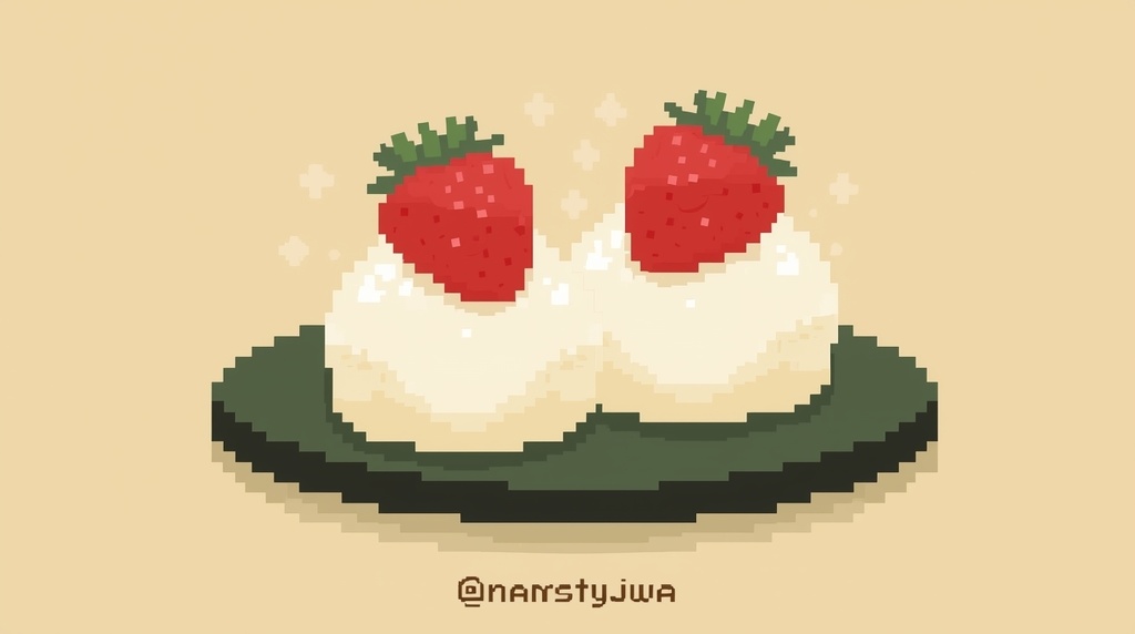 【個人配信者向け】雑談を邪魔しないポピポピ電子音BGM Vol.56「いちご大福」