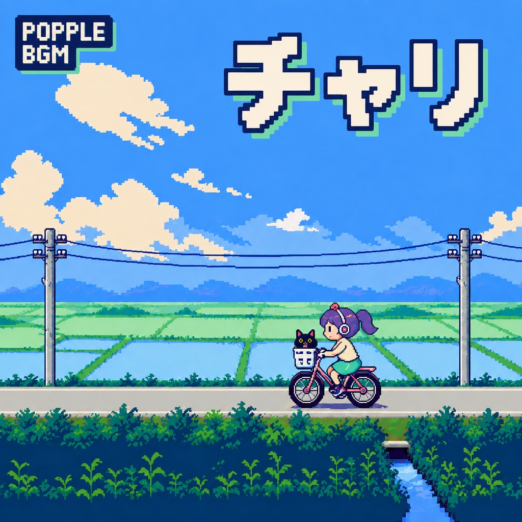 【個人配信者向け】雑談を邪魔しないポピポピ電子音BGM Vol.116「チャリ」