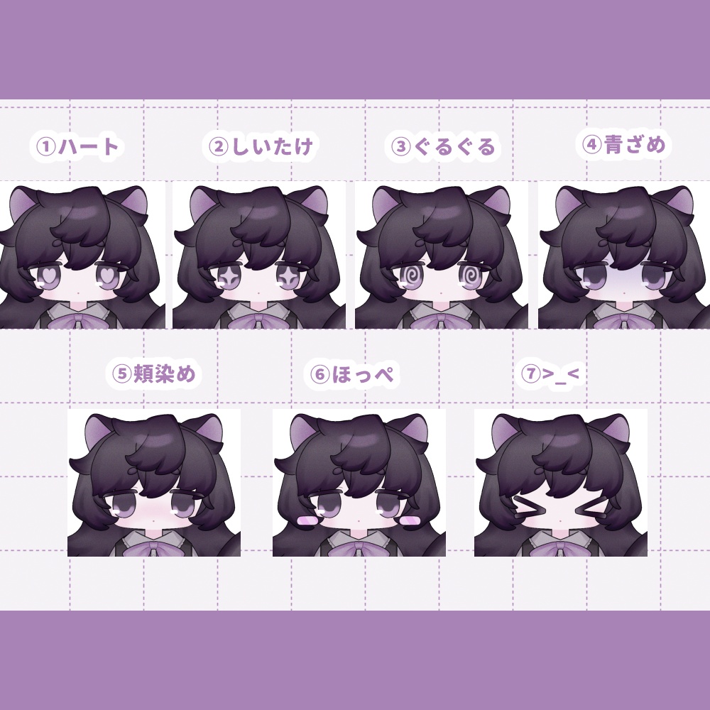 【汎用モデル】めかくれりすちゃん【VtubeStudio対応】