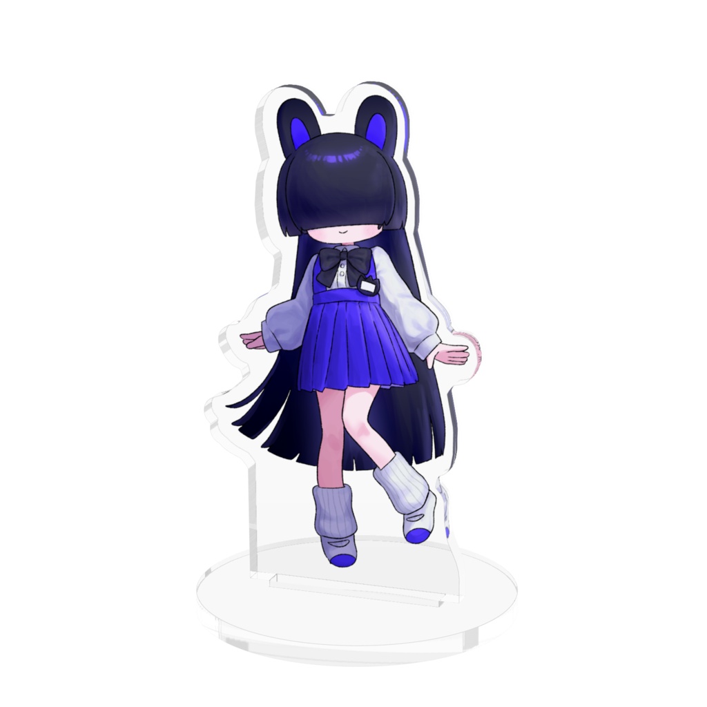 めかくれうさちゃん アクリルスタンド